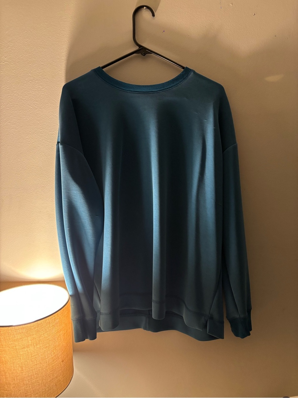 Men's Crewneck Sweater in Teal